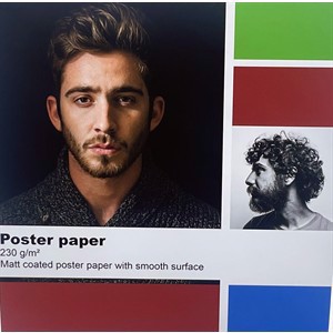 Color-Europe Poster papir 230 g/m² - 100 cm x 30 metara